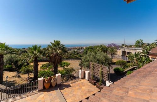 Carrubazza-Motta Villa | Villa Sole d'Oro - Pool, Garden, and Sea View