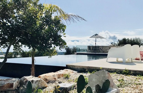 Modica Villa | Villa Timpazza Heated pool see view Gym jacuzzi Kids & Pet Friendly