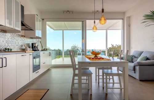 Casa Papa Villa | Villa with pool with panoramic view on the sea and the countryside