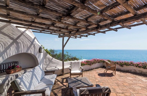 San Felice Circeo Villa | Wonderful private villa for 12 guests with A/C, WIFI, TV, patio, pets allowed and panoramic view