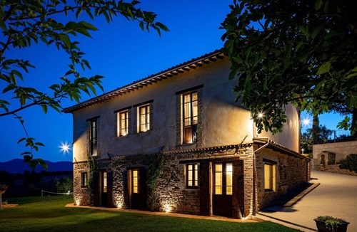Castel Ritaldi Villa | Wonderful private villa with private pool, A/C, WIFI, TV, patio and panoramic view, close to Spo.