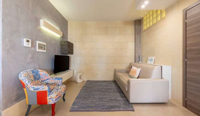 Apartment 'Biancomare Otranto - 8' with Sea View, Wi-Fi and Air Conditioning in otranto