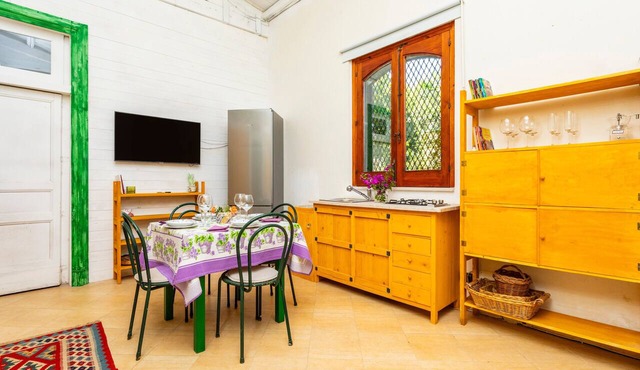 Apartment 'La Casa Del Fico D'india - Verde' with Shared Garden, Wi-Fi and Air Conditioning