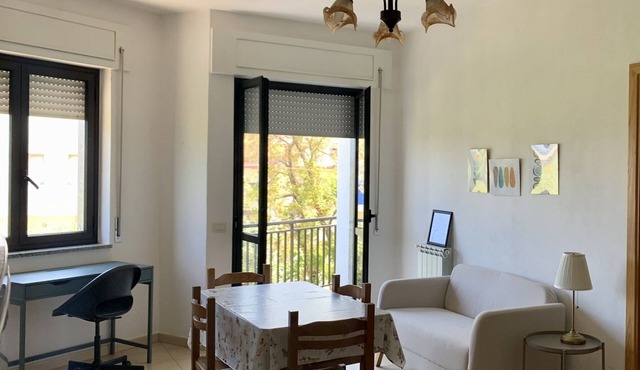 Apartment with garden a few steps from the sea