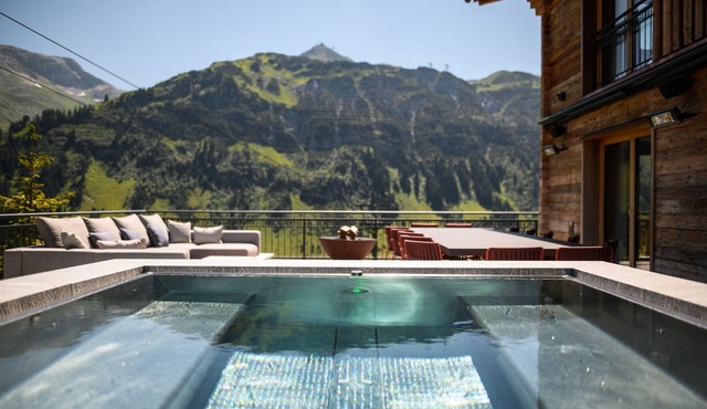 Astounding Austria Chalet | 4 Bedrooms | Chalet Adora | Beautiful Mountain Views & Outdoor Hot Tub | Bludenz District in Lech