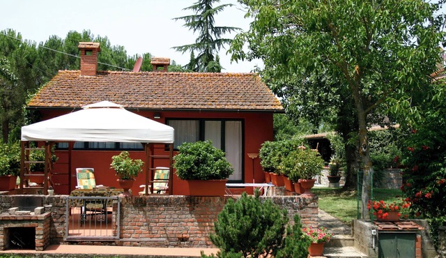 Chalet with pool surrounded by olive trees, just steps from Chianti. in Cavriglia