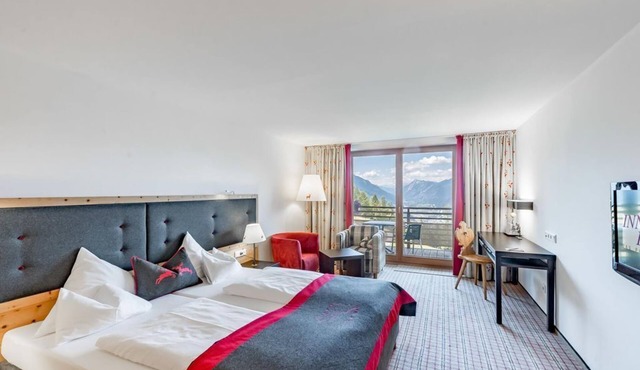 Double room Weitsicht de luxe incl. half board - Hotel Inntalerhof in Telfs