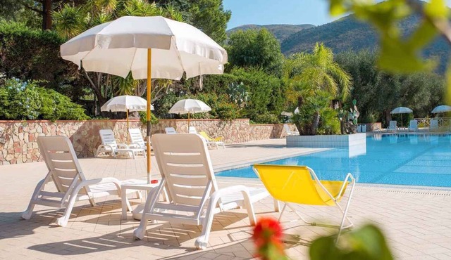 Holiday apartment amidst Mediterranean nature with barbecue
