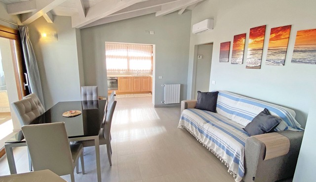 House 41 - penthouse in the historic center crazy sea view - all services nearby in Budoni