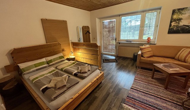 Studio-Classic-Private Bathroom-Garden view in Pernegg an der Mur