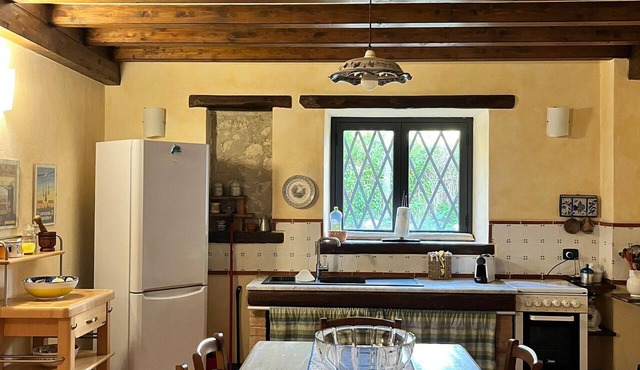 The historic Sicilian farmhouse nestled amid 7 hectares of organic olive groves
