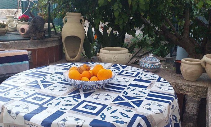 San Giorgio-Librino-San Giuseppe la Rena-Zia Lisa-Villaggio Sant'Agata Apartment | 2 bedrooms appartement at Vaccarizzo delfino 200 m away from the beach with sea view enclosed garden and wifi