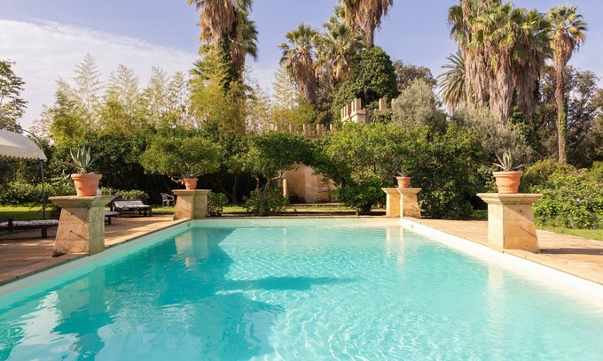 Mockarta Apartment | Apartment 'Tenuta Donna Vittoria - Geranio' with Mountain View, Pool & Wi-Fi