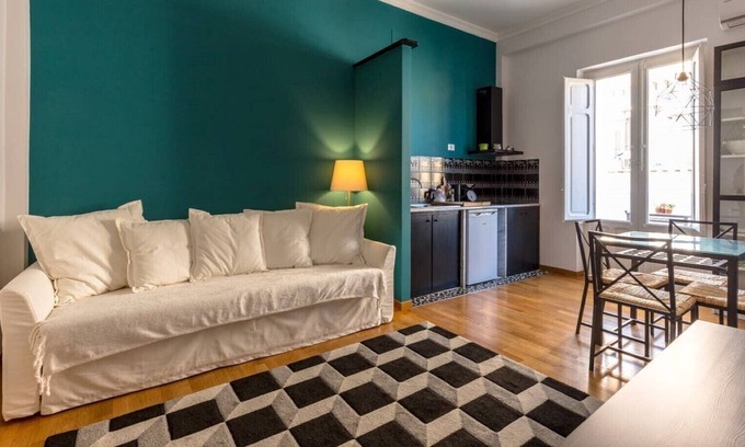Monte di Pieta Apartment | Blue Suite, penthouse at the Cathedral