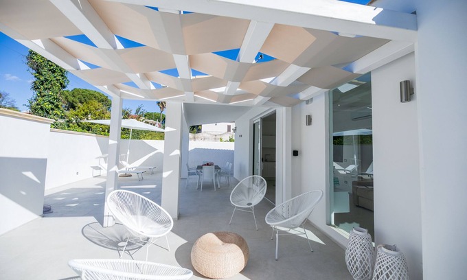 Fontane Bianche Villa | Total White Villa - Relaxing experience