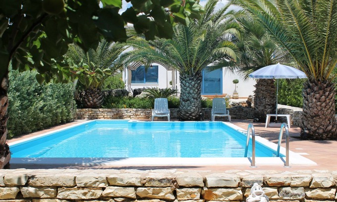 Marinella di Selinunte Apartment | Trapani, Marinella di Selinunte, Beautiful Villa with Sea View and Pool
