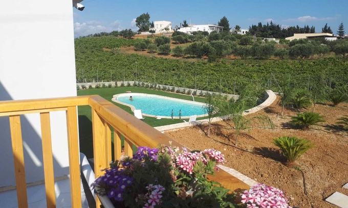 Alcamo Apartment | Villa Verde quiet and quiet country house of new construction