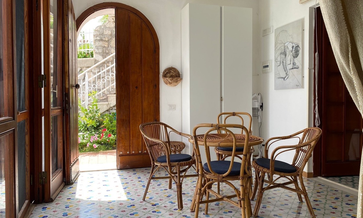 Praiano Apartment | Apartment overlooking the sea with private terrace, private access to the sea.