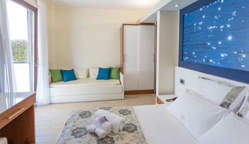 Double or Twin Room, Balcony, Pool View