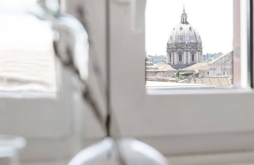 Rome City Centre Apartment | Spectacular Penthouse with two private terraces, Pantheon view, St. Peter's view