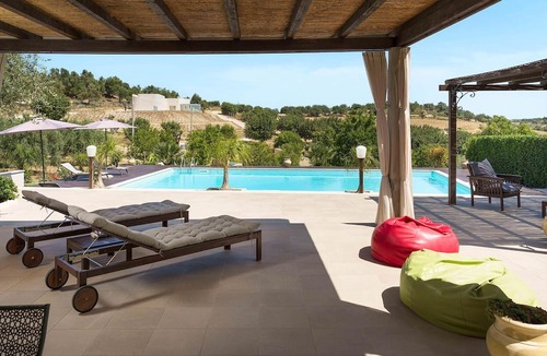 Casale Modica Villa | My Rental Homes - Villa Almond with salted-water swimming pool and huge terraces