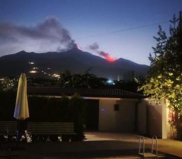 Santa Venerina Villa | Villa with Pool and Mount Etna and Vineyards views