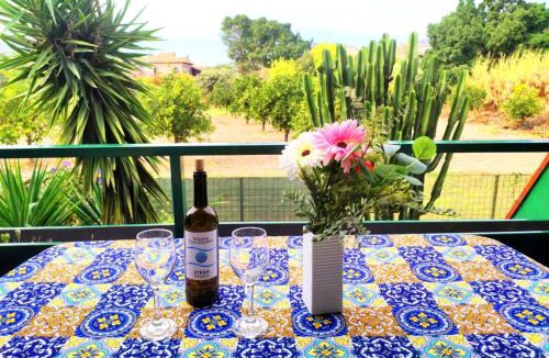 Chianchitta-Trappitello Apartment | Casa dei Fiori con la vista a Taormina