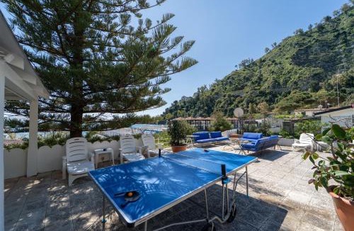 Copanello Villa | Copabeach Villa - Rooftop Sea Living - Front Beach