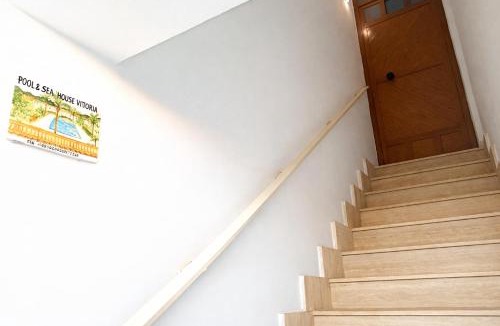 Furnari Apartment | Pool & Sea House Vittoria - WiFi, A-C, front Eolie