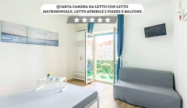 [Panoramic and 90 meters from the sea]