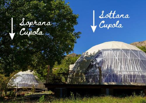 glamping giardino museo a gisa